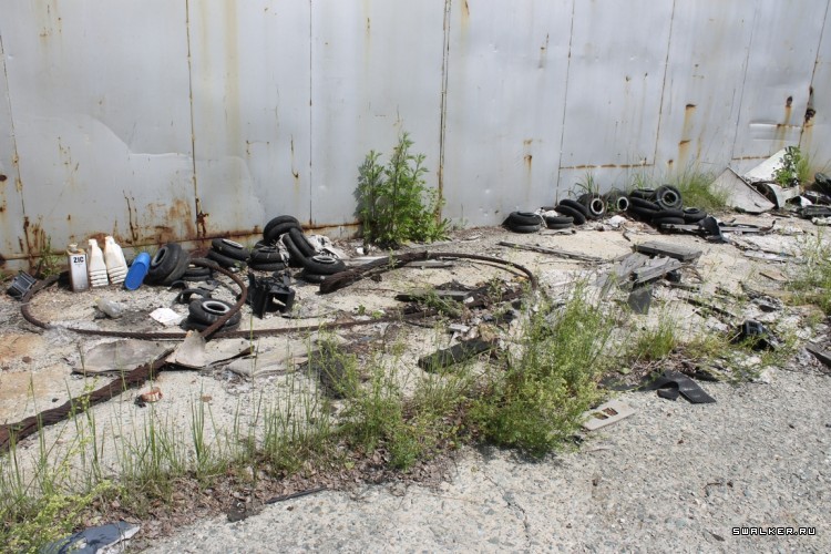 Заброшенное автотранспортное предприятие, Свердловская область