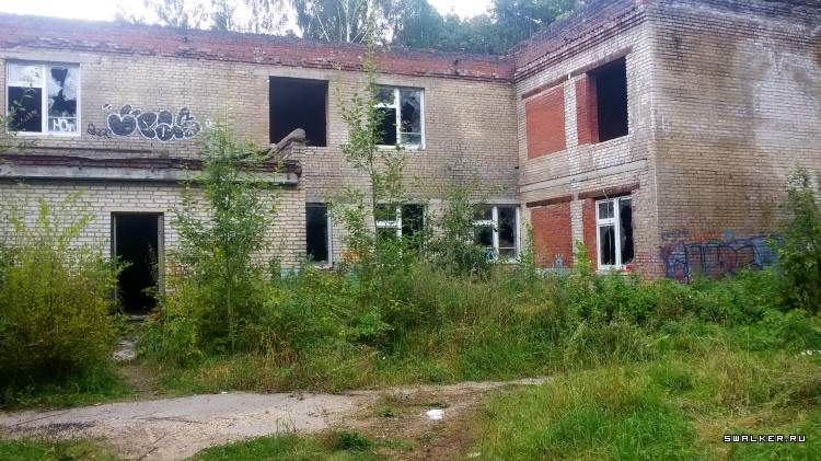 Здание бывшего детского сада Здание бывшего детского сада