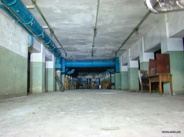 Бомбоубежище действующего предприятия