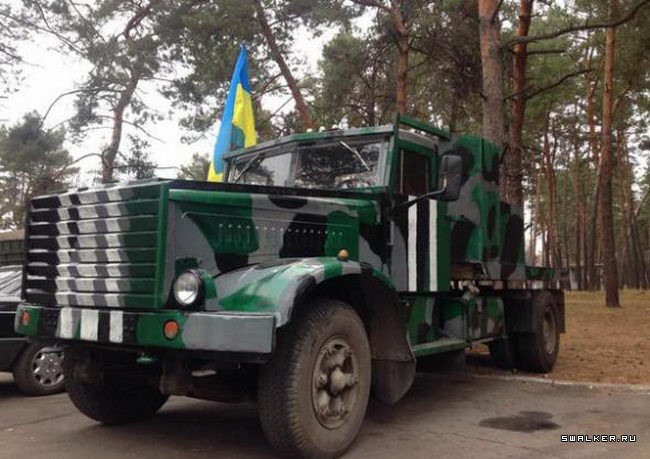 Oбразцы техники ВСУ и Нацгвардии Украины