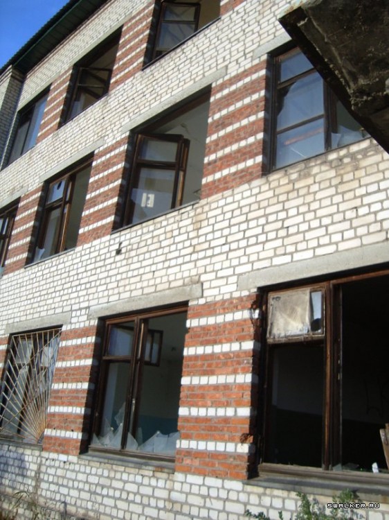 Заброшенное здание в Красноармейске