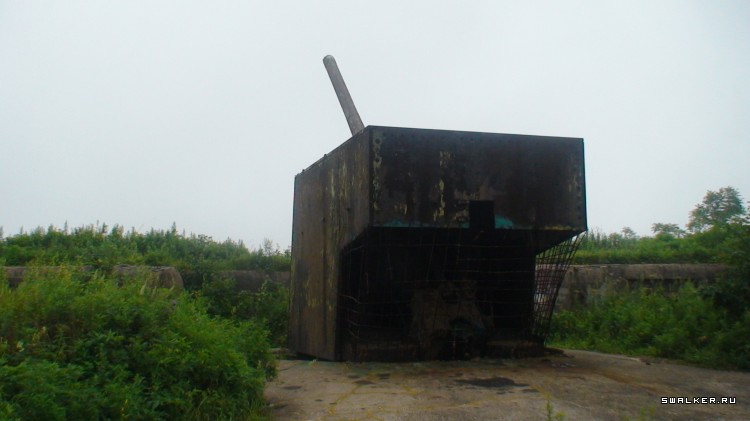 Береговая батарея № 982. Остров русский