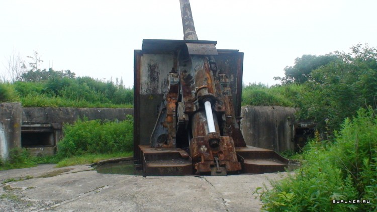 Береговая батарея № 982. Остров русский