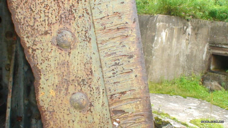 Береговая батарея № 982. Остров русский