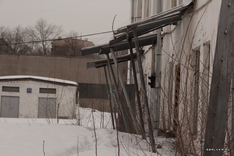 Бывшая автобаза МО РФ