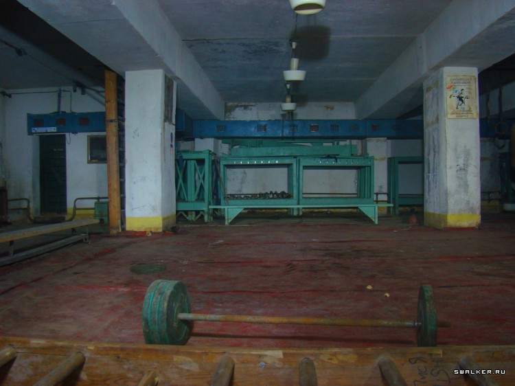 Бомбоубежище спортзал