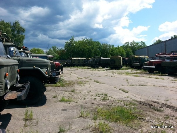 Отстойник Военной Техники, Курск