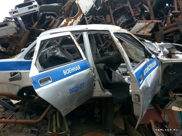 Отстойник Военной Техники, Курск