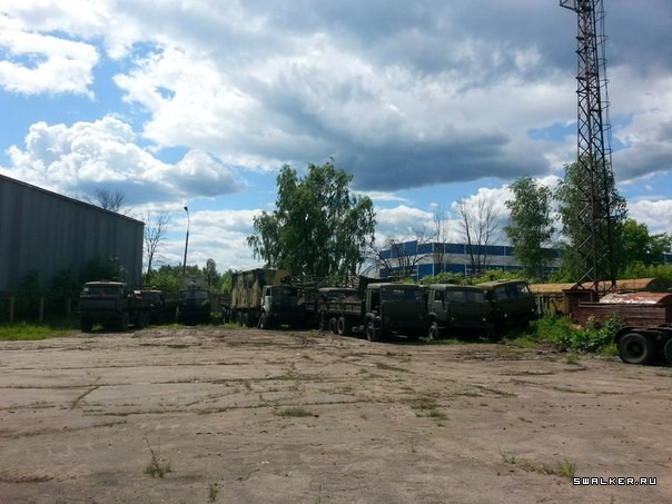 Отстойник Военной Техники, Курск