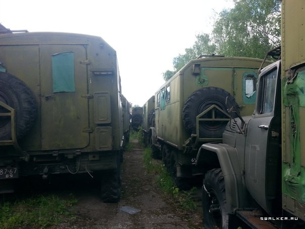 Отстойник Военной Техники, Курск