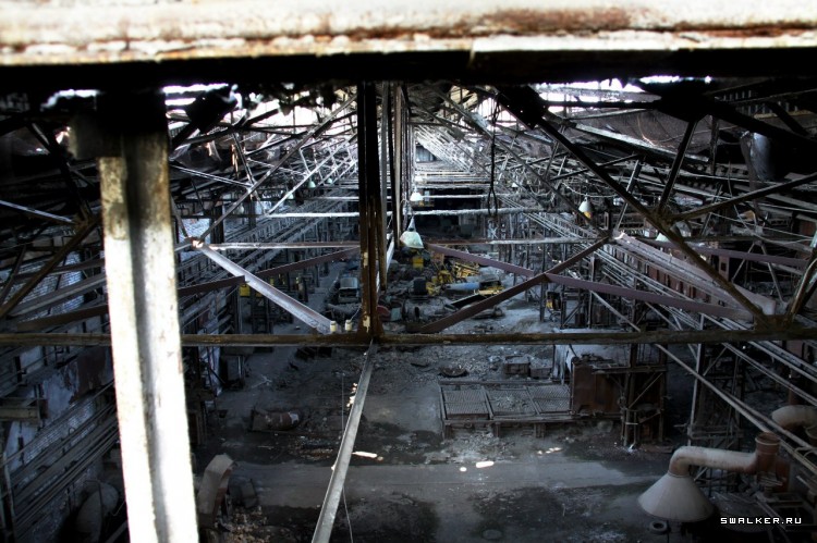 Заброшенные заводские цеха ЗТС