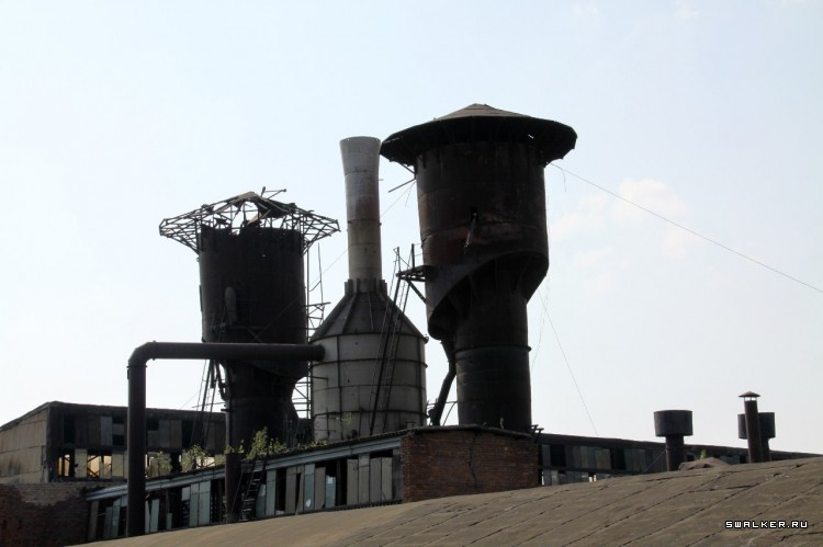 Заброшенные заводские цеха ЗТС