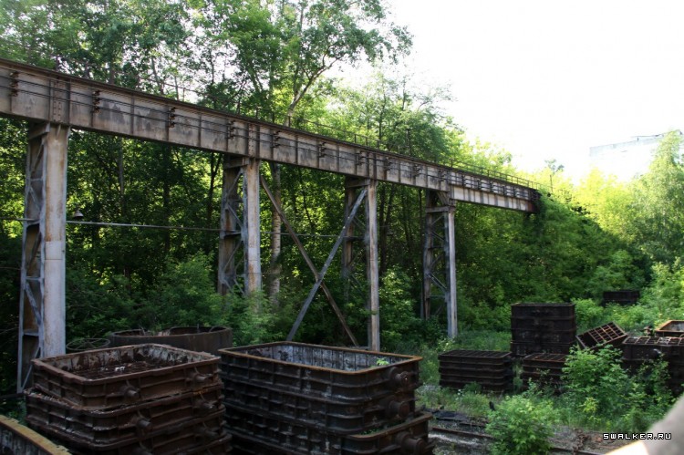 Заброшенные заводские цеха ЗТС