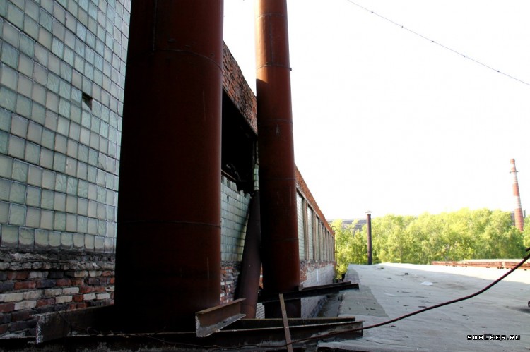 Заброшенные заводские цеха ЗТС