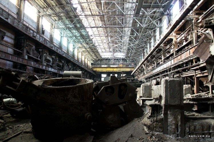 Заброшенные заводские цеха ЗТС