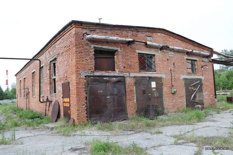 Заброшенная советская нефтебаза с заправкой, Свердловская область