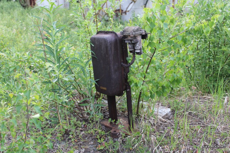 Заброшенная советская нефтебаза с заправкой, Свердловская область