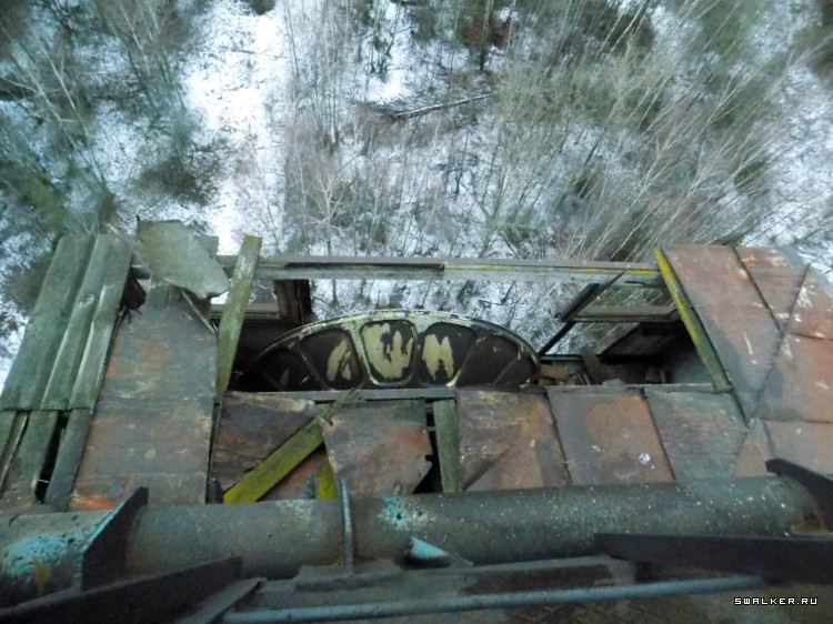 Вышка на Полигое института ИРЭ РАН