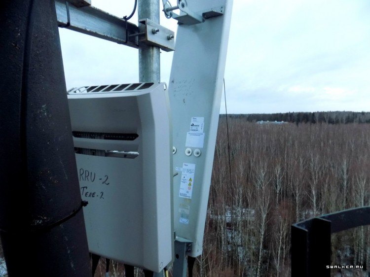 Вышка на Полигое института ИРЭ РАН