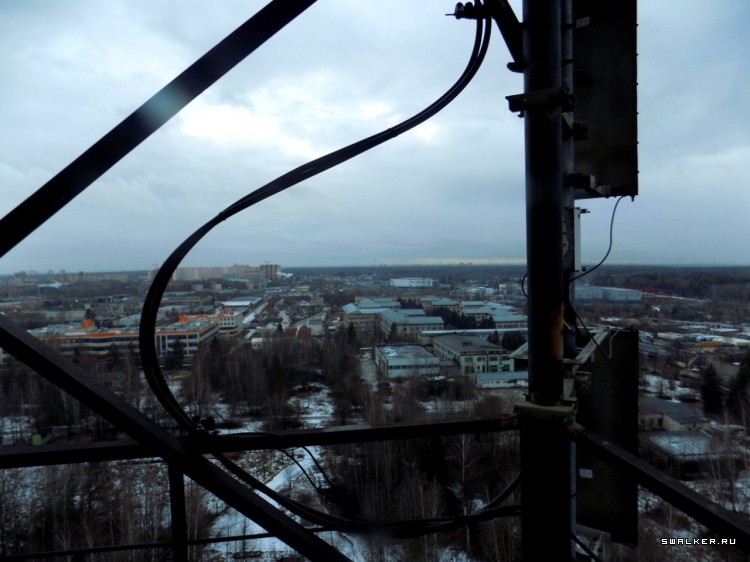 Вышка на Полигое института ИРЭ РАН