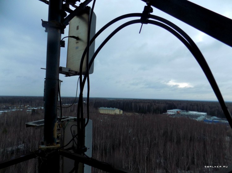 Вышка на Полигое института ИРЭ РАН