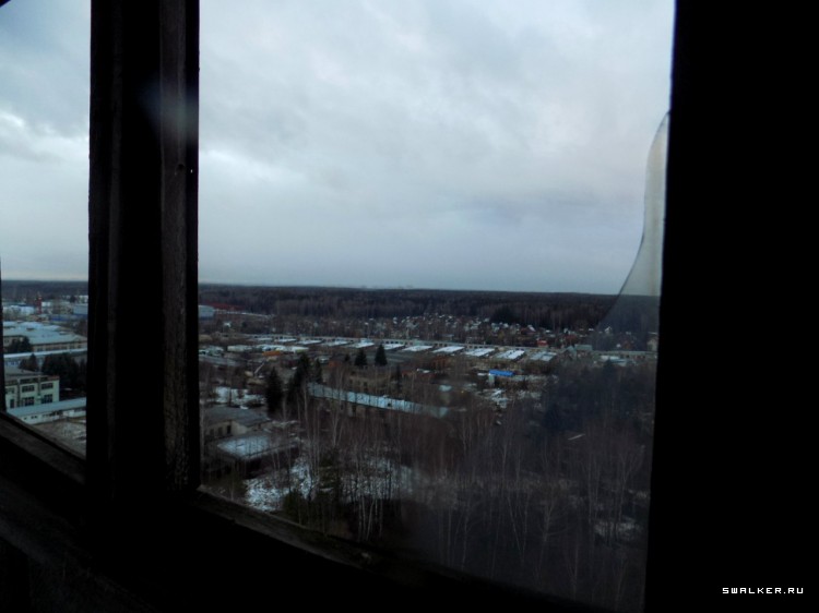 Вышка на Полигое института ИРЭ РАН