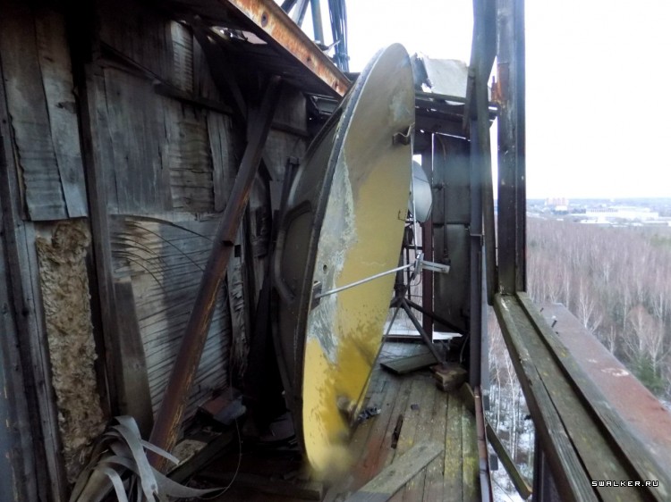 Вышка на Полигое института ИРЭ РАН