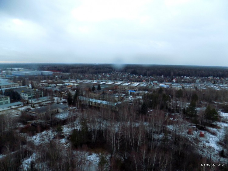 Вышка на Полигое института ИРЭ РАН