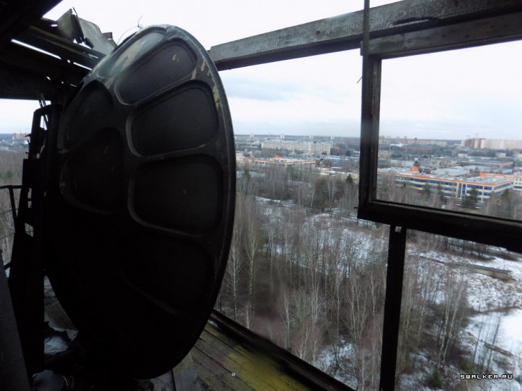 Вышка на Полигое института ИРЭ РАН