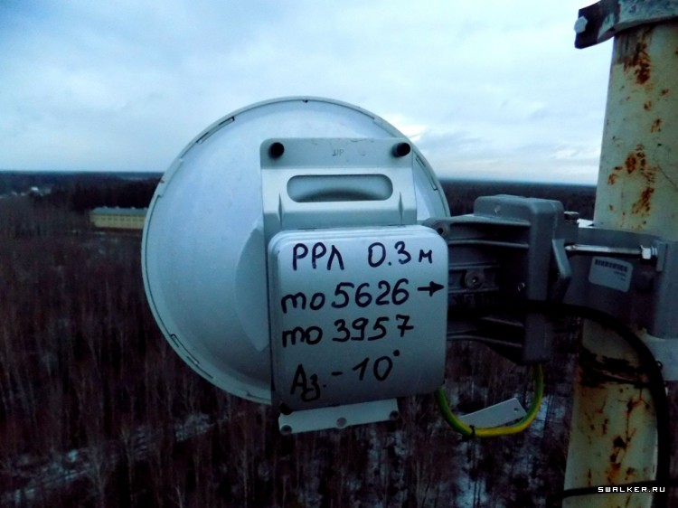 Вышка на Полигое института ИРЭ РАН