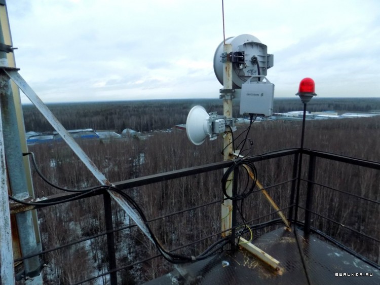 Вышка на Полигое института ИРЭ РАН