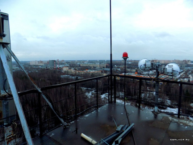 Вышка на Полигое института ИРЭ РАН