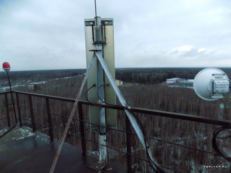 Вышка на Полигое института ИРЭ РАН
