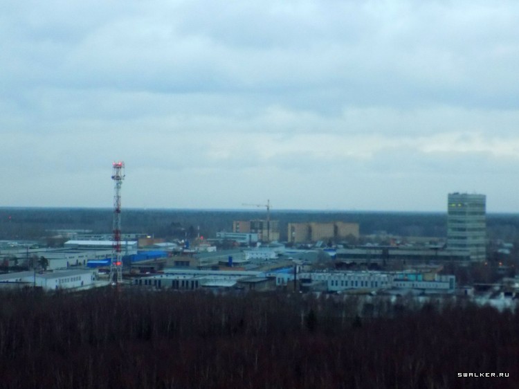 Вышка на Полигое института ИРЭ РАН