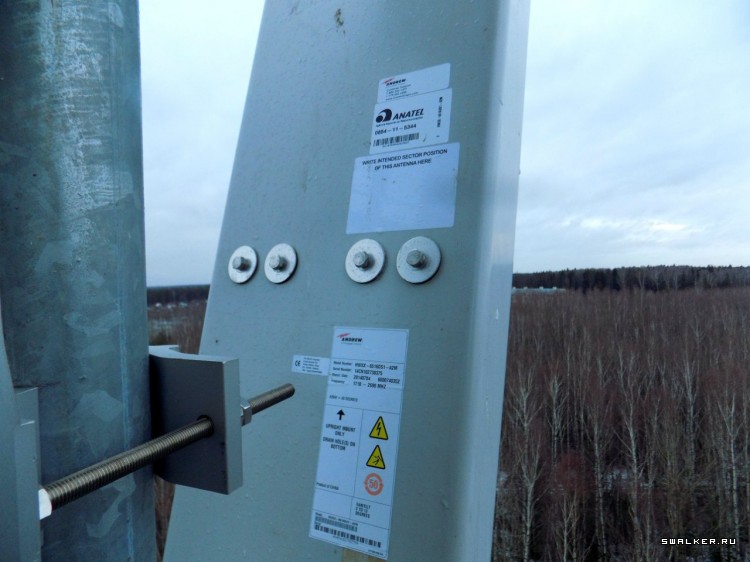 Вышка на Полигое института ИРЭ РАН