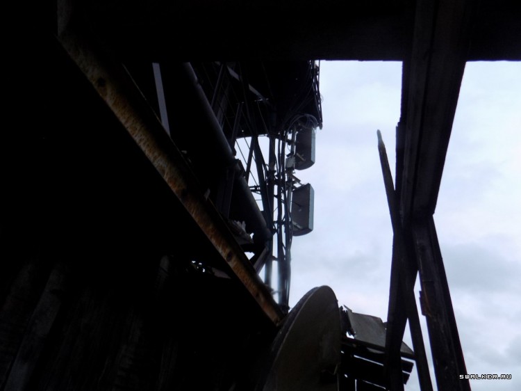 Вышка на Полигое института ИРЭ РАН