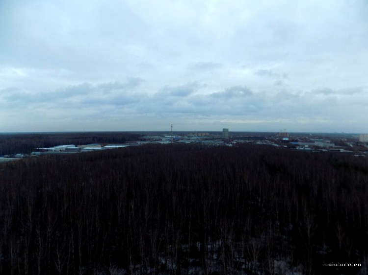 Вышка на Полигое института ИРЭ РАН