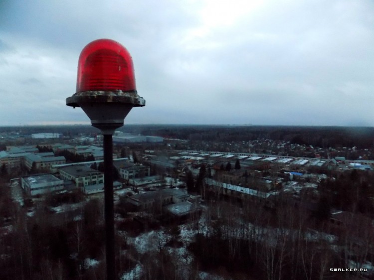 Вышка на Полигое института ИРЭ РАН