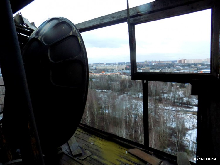 Вышка на Полигое института ИРЭ РАН