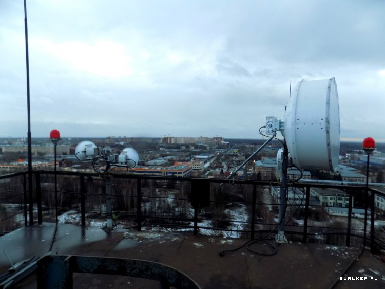 Вышка на Полигое института ИРЭ РАН