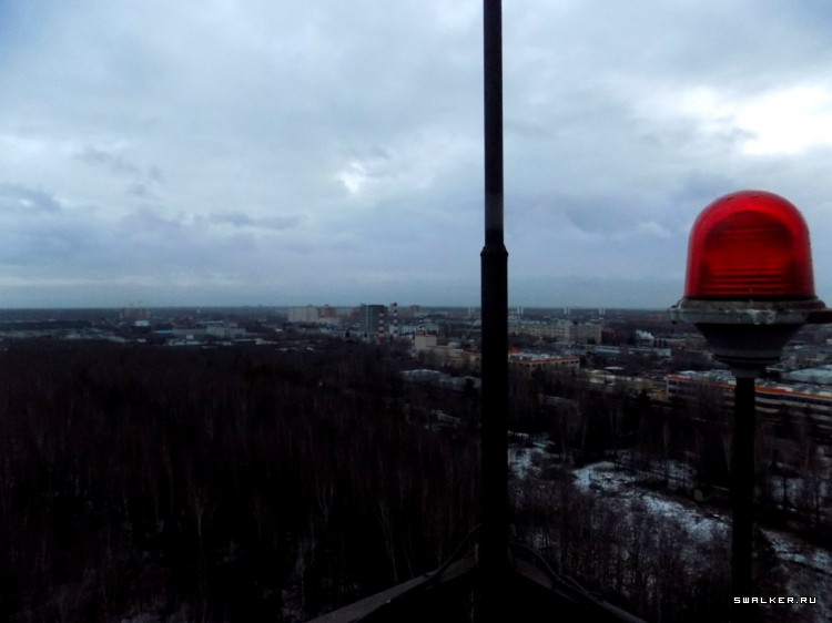 Вышка на Полигое института ИРЭ РАН