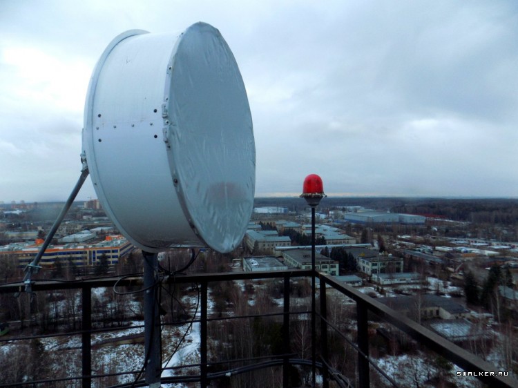 Вышка на Полигое института ИРЭ РАН