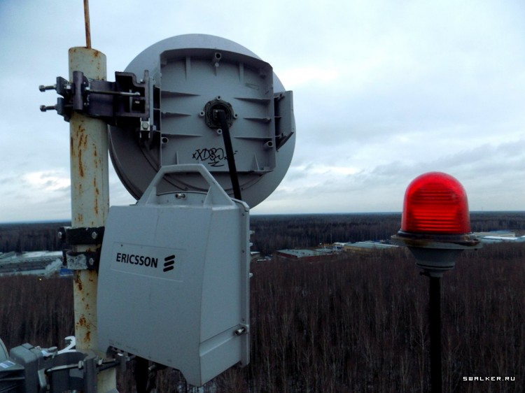 Вышка на Полигое института ИРЭ РАН