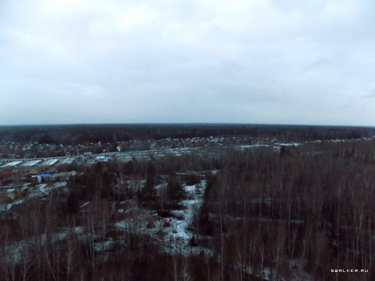 Вышка на Полигое института ИРЭ РАН